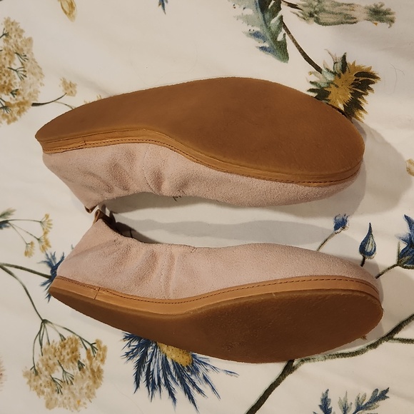 Toms Pink Suede flats - Picture 3 of 6